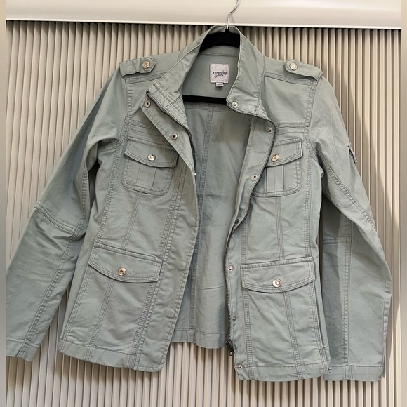 NWOT Kensie Jeans Solid Utility Jacket
Light Sage - Picture 5 of 10